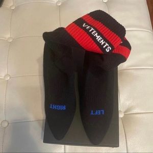 Ventements sock boots. Super cute on fits 8.5 usSOLD SOLD SOLD